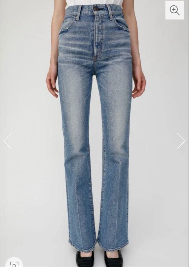 MOUSSY マウジー MVS FLARE フレアデニム パンツ 24インチ