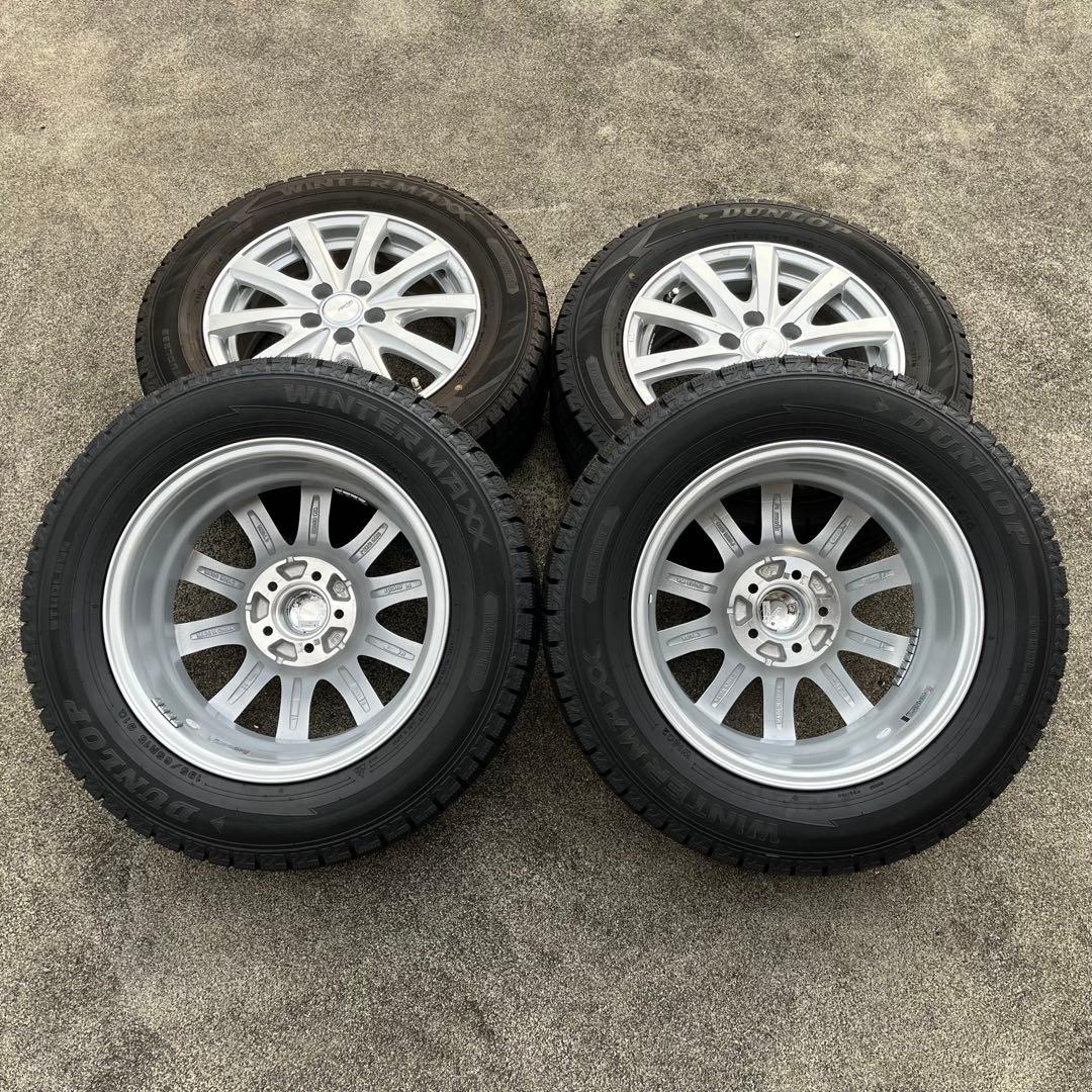 スタッドレス・ホイール4本セット 195/65R15 15x6j
