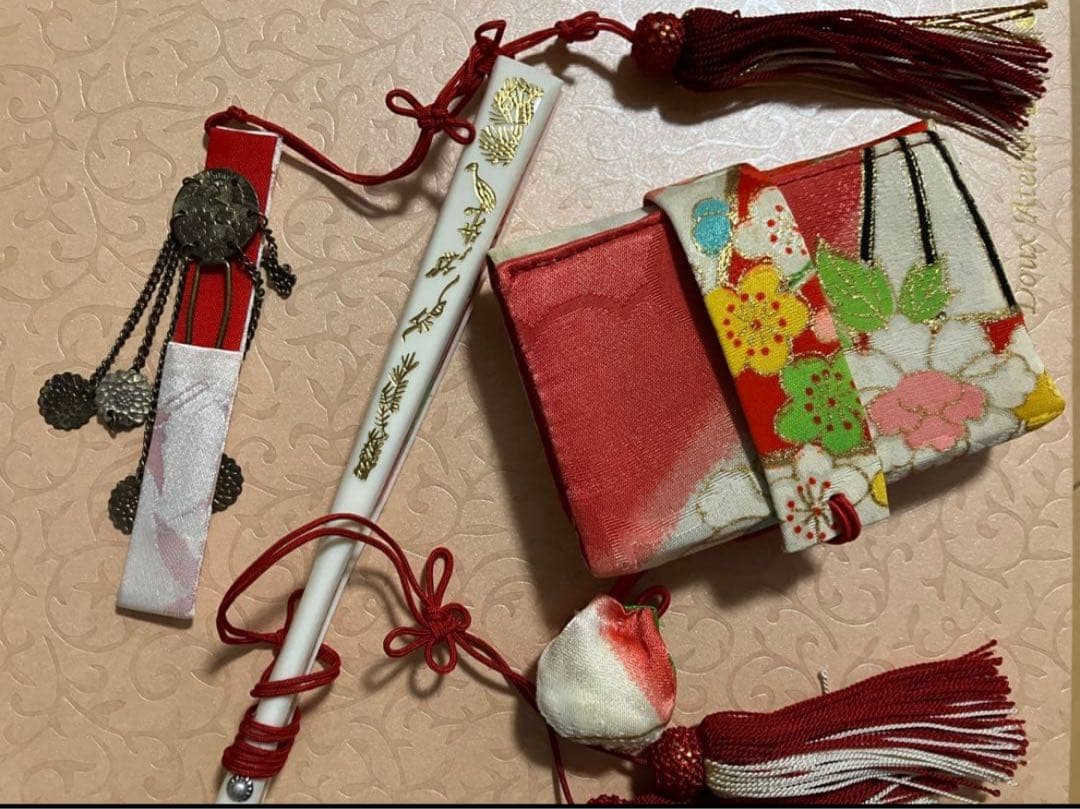 七五三　7歳　着物　フルセット　女の子　ピンク