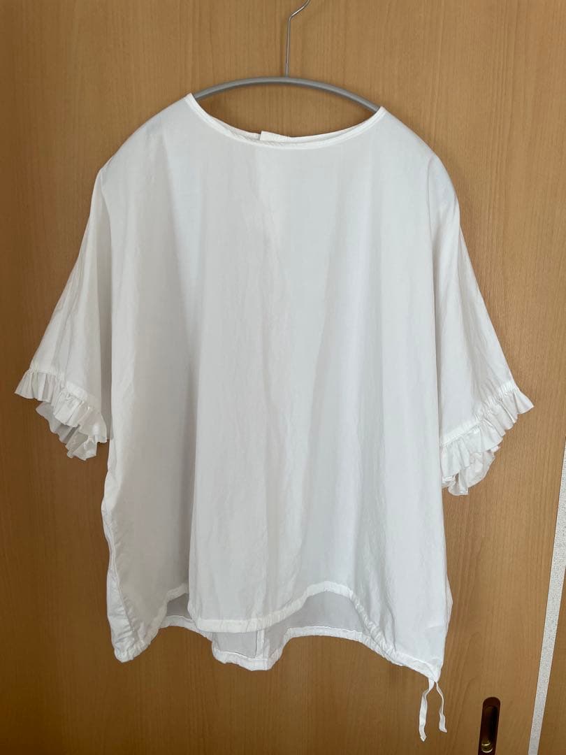 かぐれ フリルスリーブプルオーバー