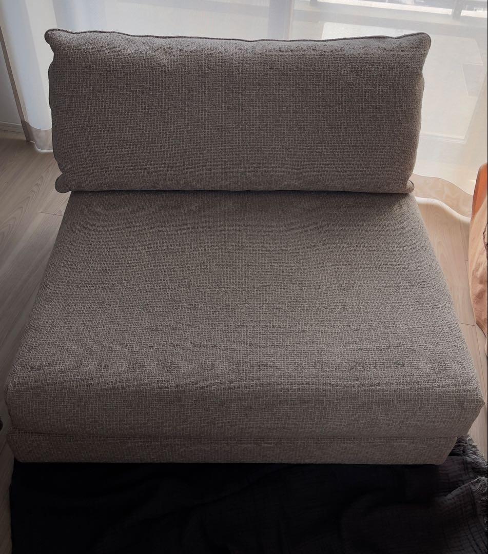 アルフレックスA•SOFA es 100 アームレスソファ(2台ある内の2台目)