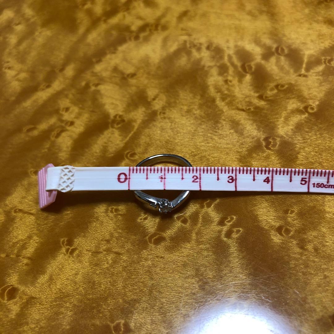 pt900 ダイヤモンド指輪