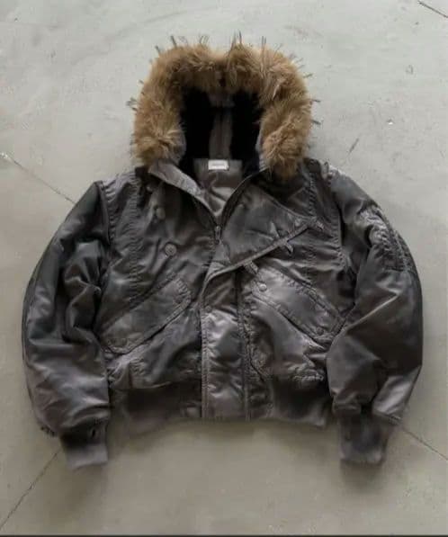 ander hunk アンダーハンク　フェードN2Bフライトジャケット