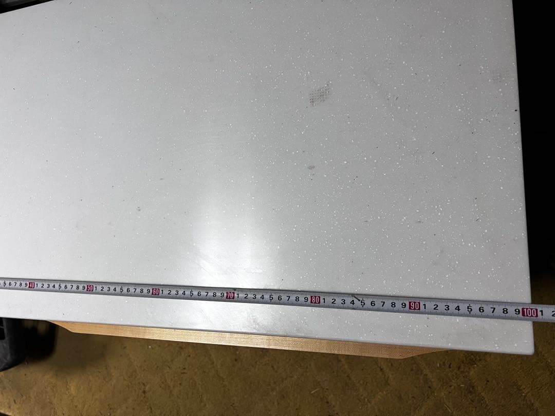 堀田木工所　キッチンカウンター　レンジボード　3段引き出し　食器棚