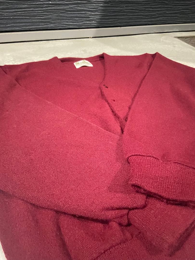 70年代　Sears / KING’S ROAD アクリルニットカーディガン