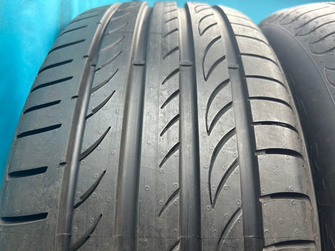 ②2024年製225/55R16バリ山！ツブ有り！中古タイヤ2本セット