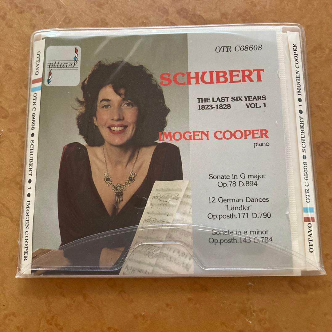 輸CD クーパー／「シューベルト最後の６年 1823-1828」全6枚