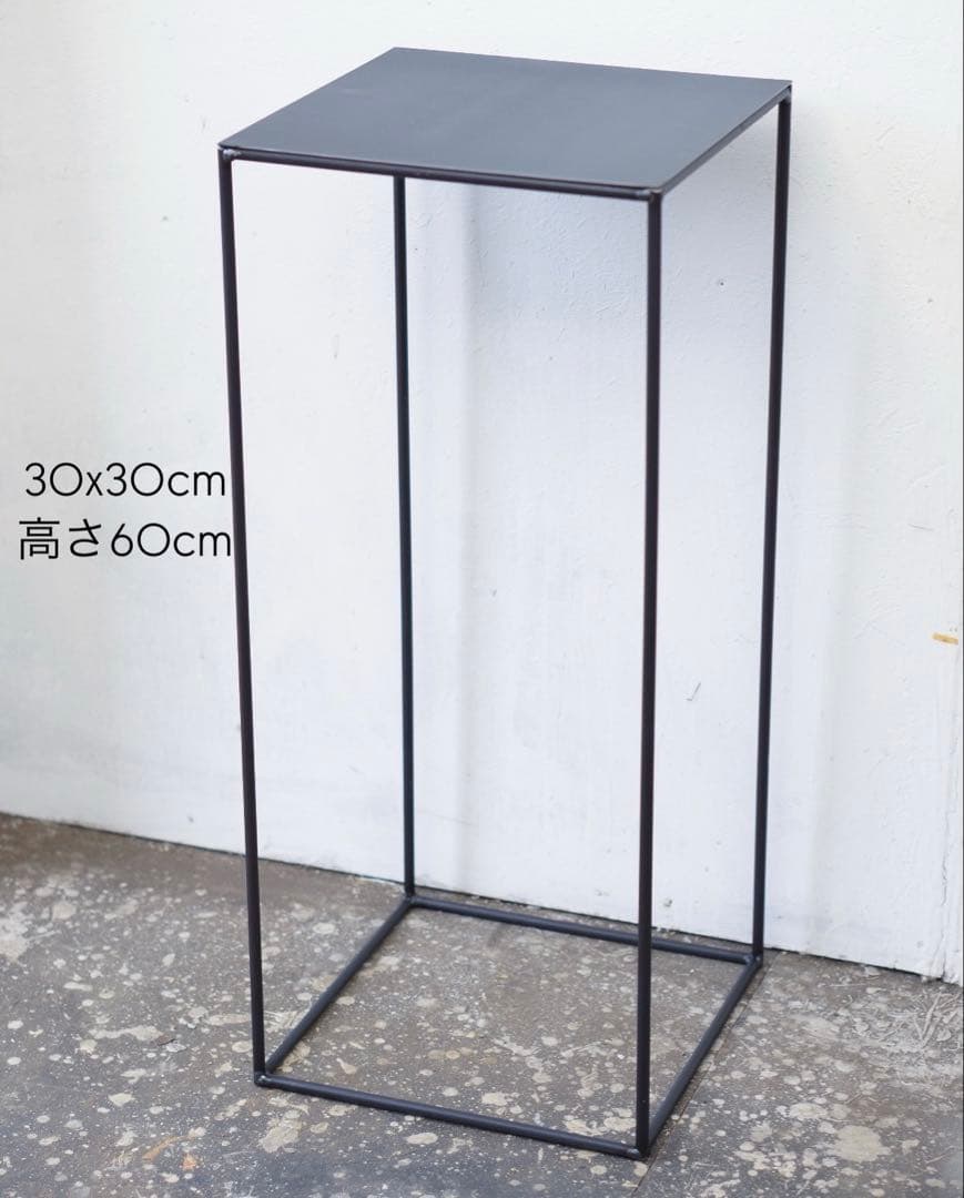 値下！アイアン什器　鉄家具　アイアン家具　植物棚アイアンラック　盆栽展示台