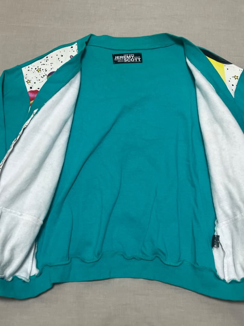 JEREMY SCOTT ジェレミースコット宇宙柄カーディガン