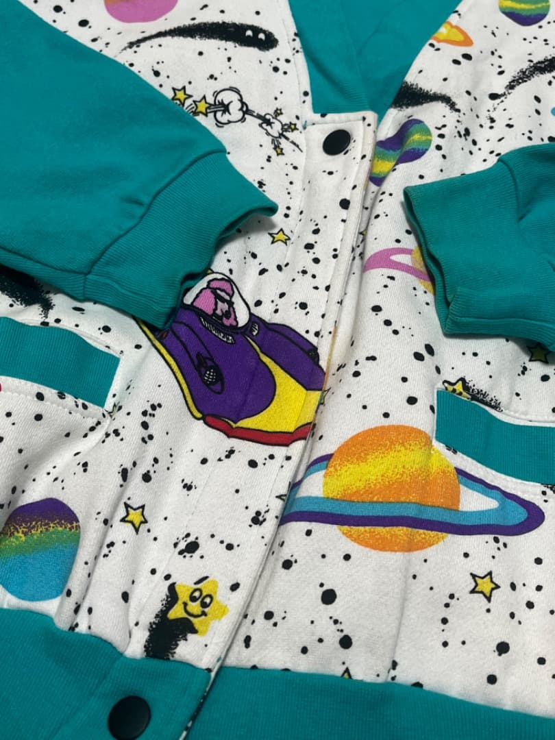 JEREMY SCOTT ジェレミースコット宇宙柄カーディガン
