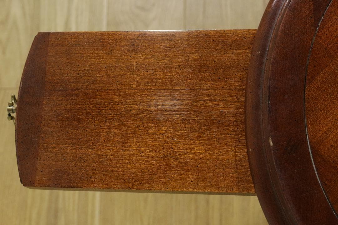 木製テーブル★クラシック★ネコ脚★スライドテーブル★