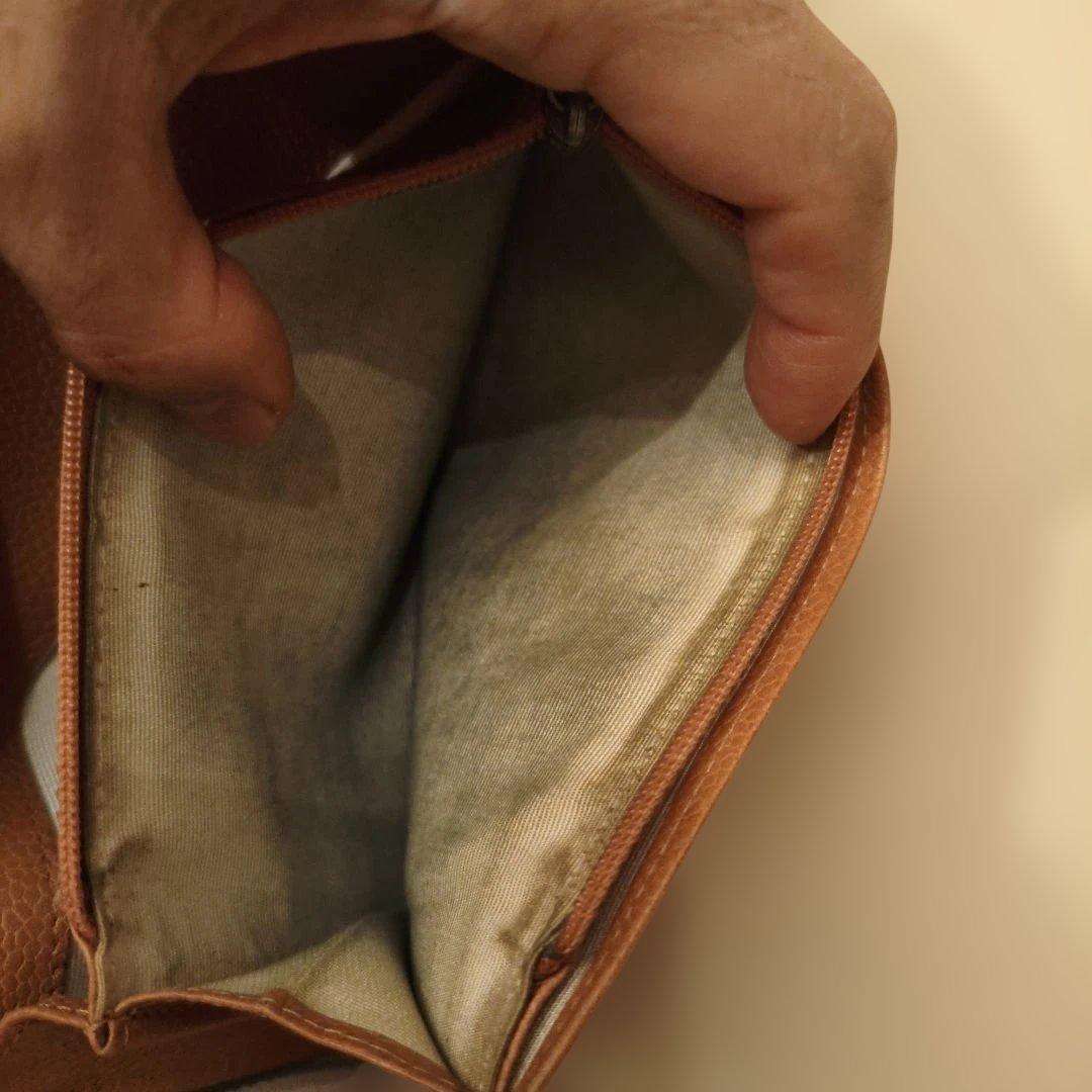 CHANEL ブラウン 二つ折り財布