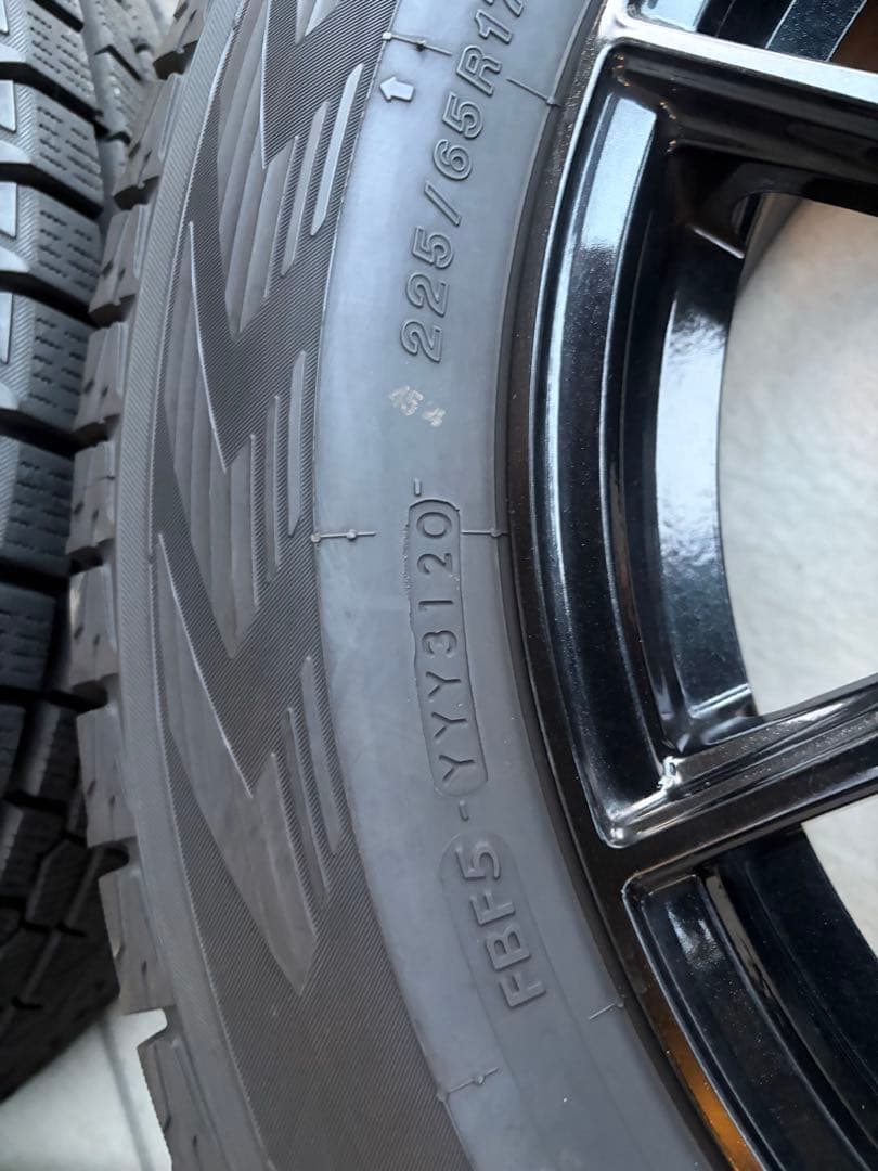 ★送料無料バリ溝★ヨコハマスタッドレス　CX5 CX8 アルファード17インチ