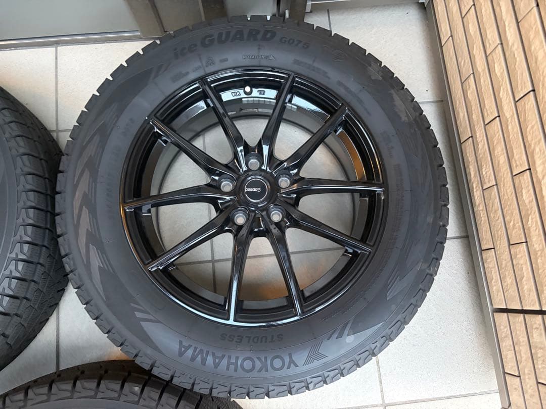 ★送料無料バリ溝★ヨコハマスタッドレス　CX5 CX8 アルファード17インチ