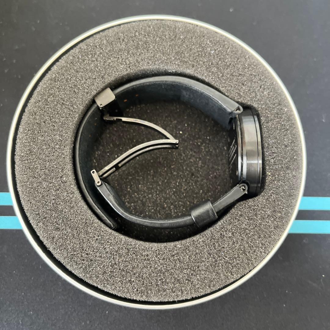 issey miyake 腕時計 ブラック レザー