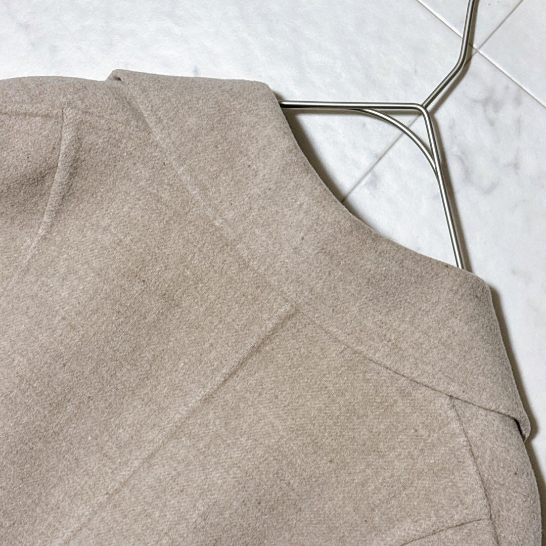 美品 スタニングルアー テーラーリバーコート ロング丈 ゆったり ベルト ガウン