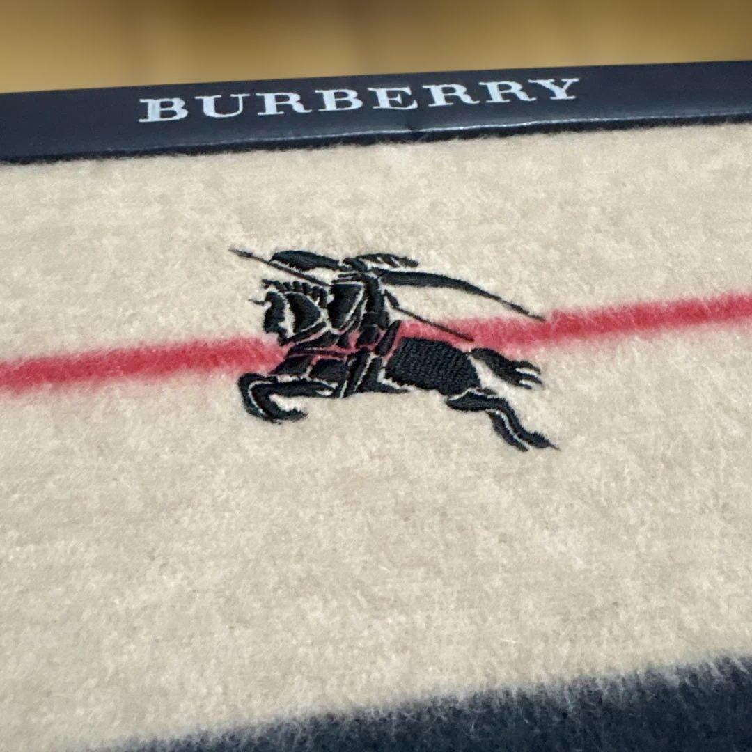 BURBERRY ウールブランケット 140 ×200 新品　箱無し