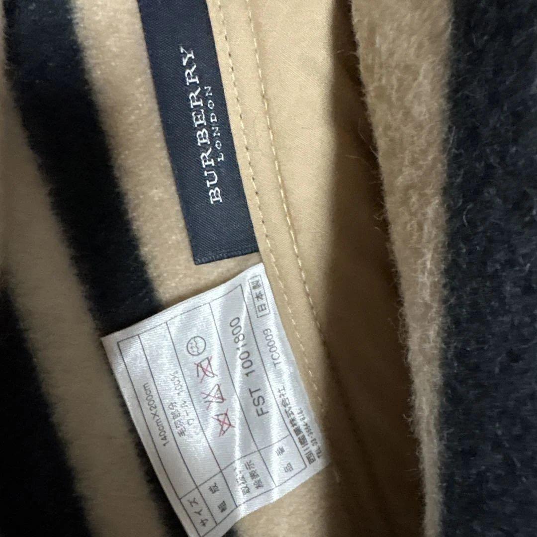 BURBERRY ウールブランケット 140 ×200 新品　箱無し