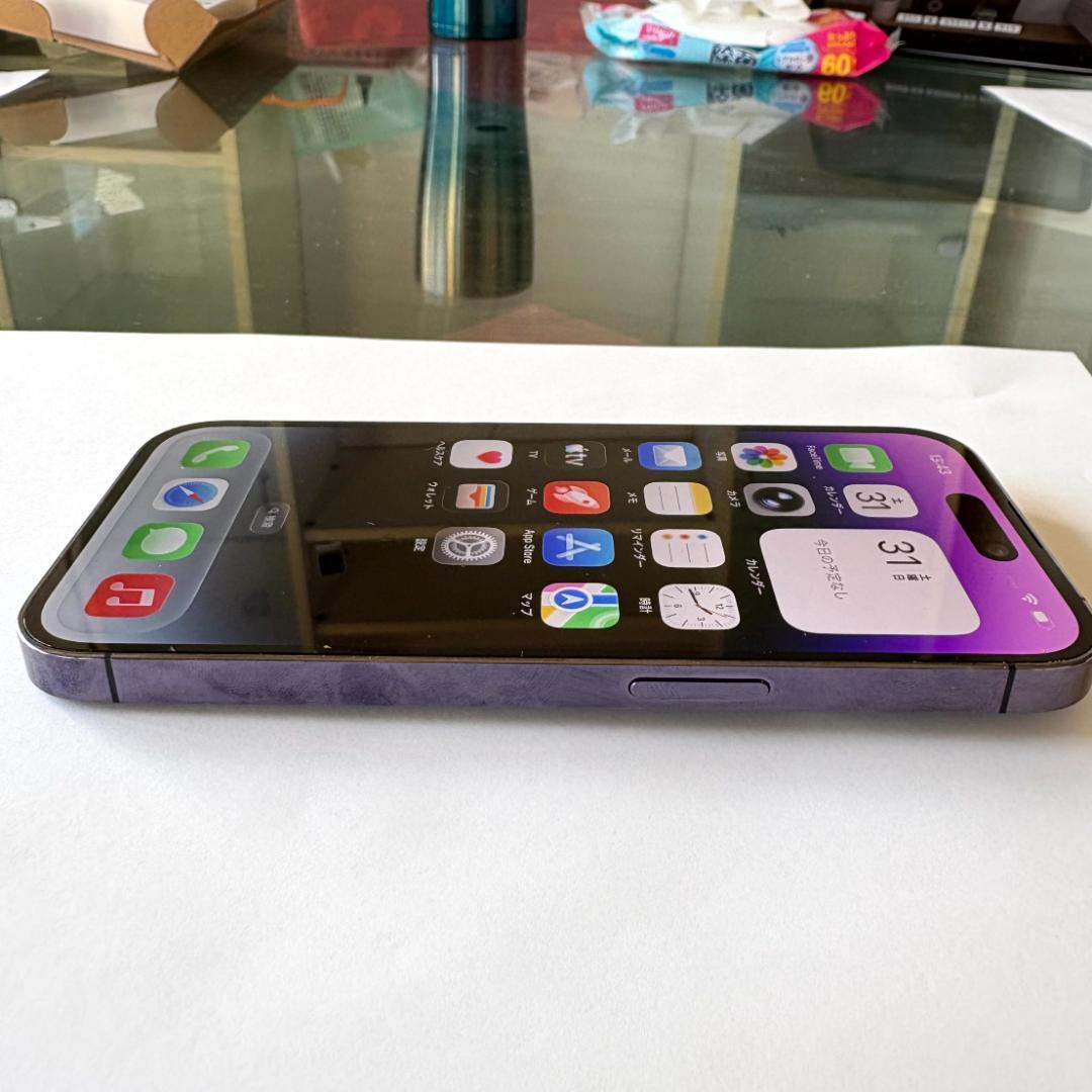n*n様 iPhone 14 Pro 128GB ディープパープル SIMフリー