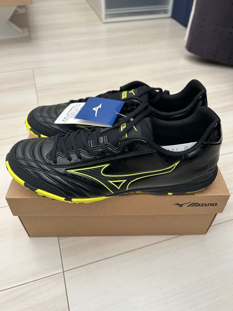 Mizuno モナルシーダ プロ TFターフ ブラック×イエロー 27cm