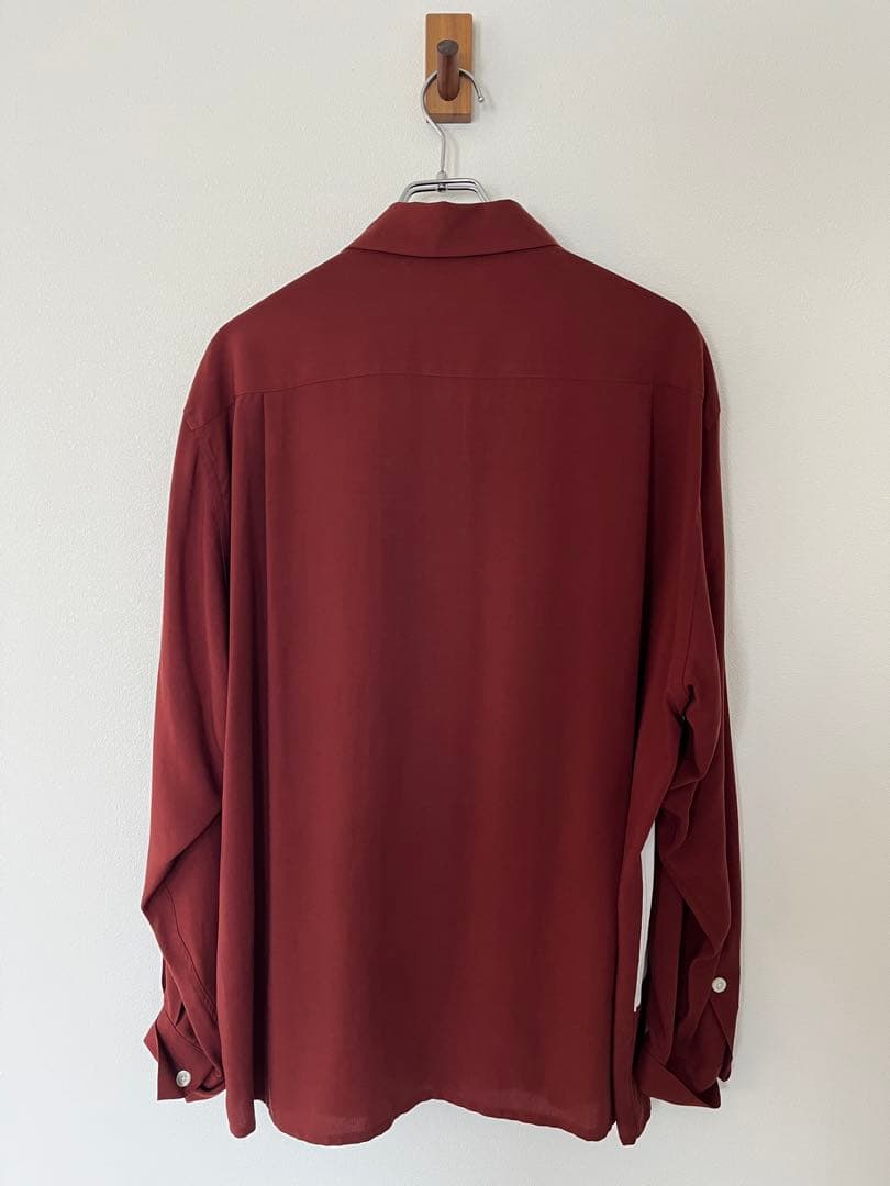 ワコマリア TWO-TONE 50’s SHIRT TYPE-4 RED