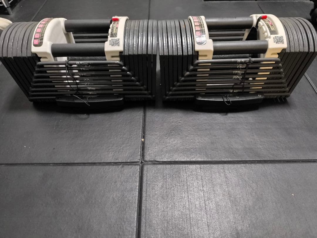 FIELDOOR 可変式 クイックダンベル 片方最大40.5kg ①