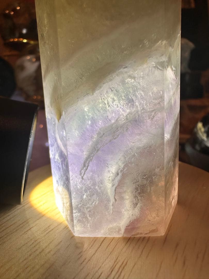 フローライトポイント♡キャンディーフローライト六角柱A