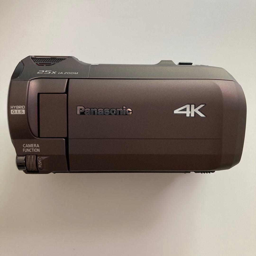 Panasonic HC-VX992MS 4K ビデオカメラ ブラウン