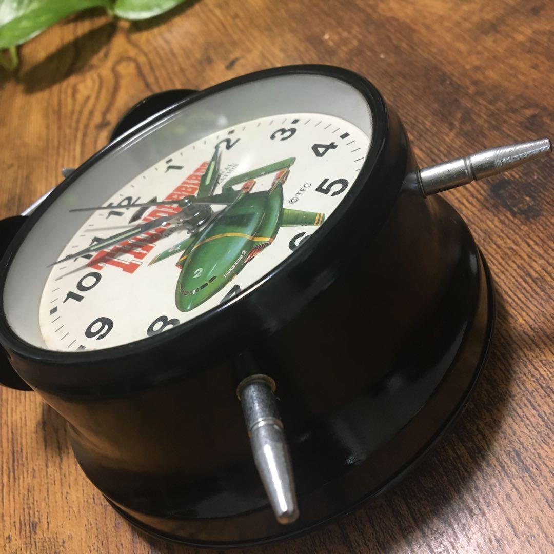 希少　レトロ　THUNDERBIRDS  2号　　　　　　　　　　　目覚まし時計