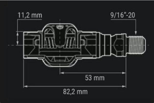 ファベロ アシオマ PRO MX-2 ペダル型パワーメーター【デュアルセンサー】