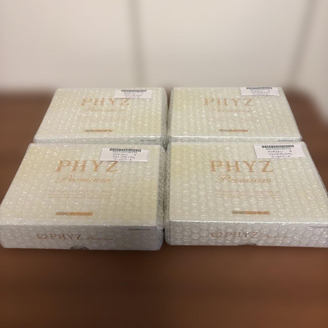 PHYZ プレミア　ゴールドパール　新品未使用　4箱　48球
