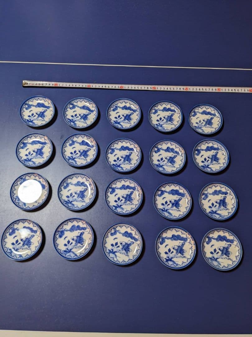 鍋島華山　大小　お皿セット　各20枚