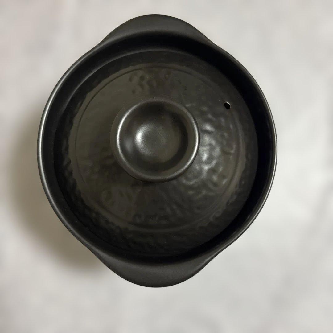 電子レンジ用ご飯炊き土鍋 2合