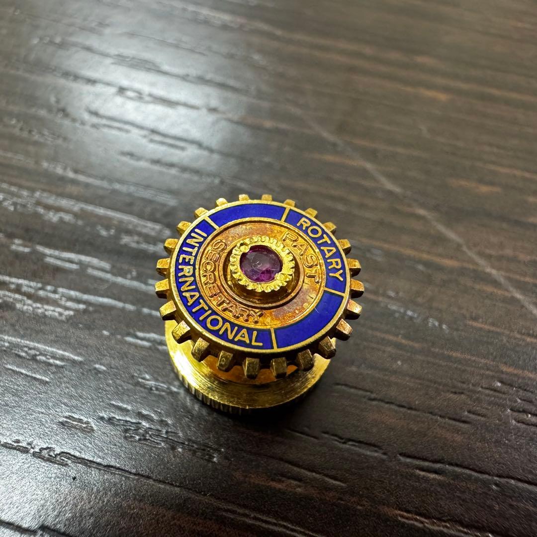 K18 ロータリークラブ ピンバッジ おまとめ品 非売品 ルビー