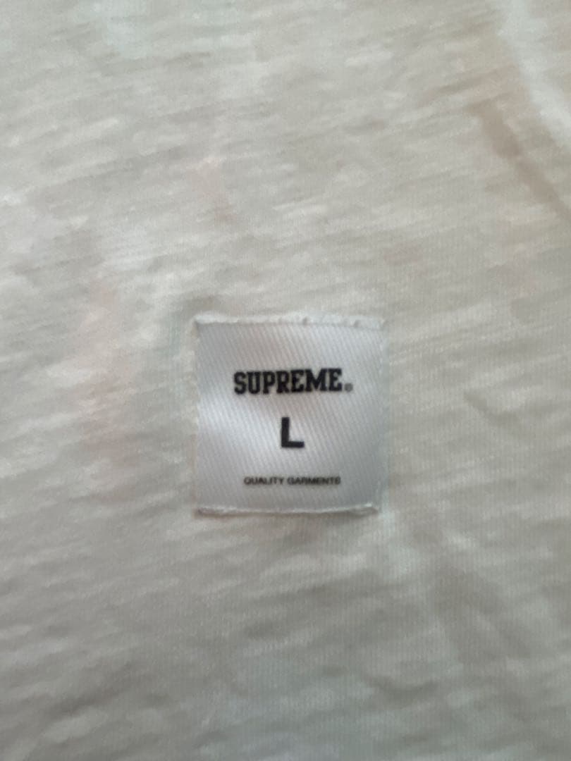 Supreme Old English L/S 長袖カットソー L 24aw 白