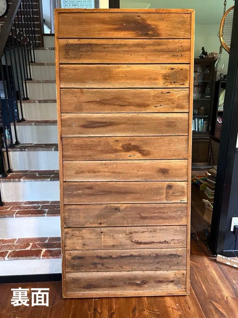 週末１０％OFF！希少一点物⭐︎送料込み⭐︎アンティークテーブル 輸入古材天板