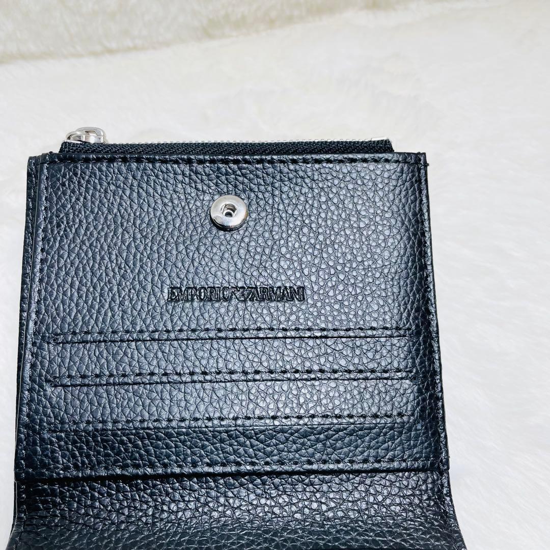 新品未使用EMPORIO ARMANI レザーウォレット 付属品完備 正規品