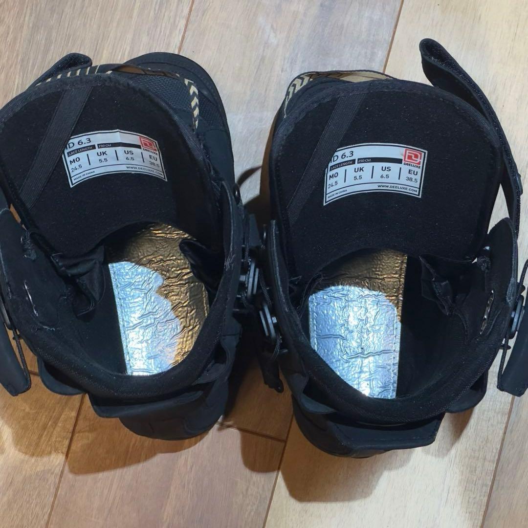 最終値下【美品】DEELUXE ID 6.3 スノーボードブーツ 24.5cm