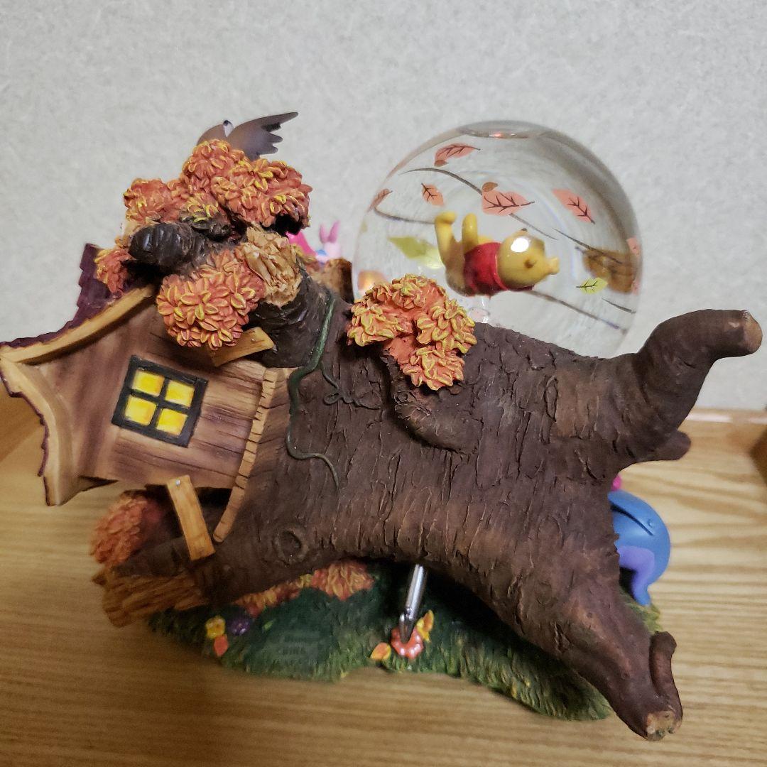 くまのプーさん&フレンズ　スノードーム　フィギュア　オルゴール　[レア]