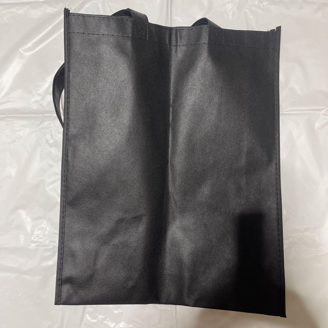 田村装備開発のワッペン（赤）と買い物袋のセットです。