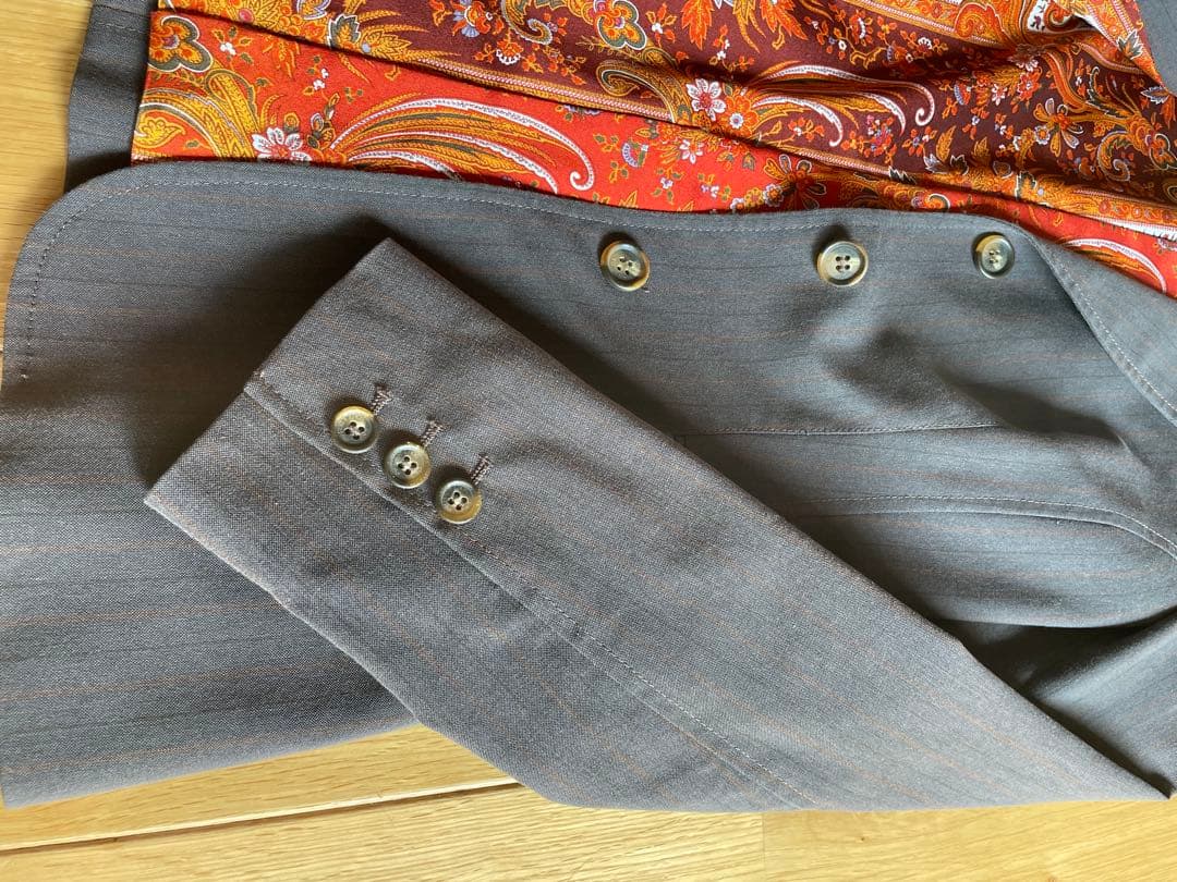 【MK】ドルチェ＆ガッパーナ　グレー　パンツスーツ　サイズ38（M）