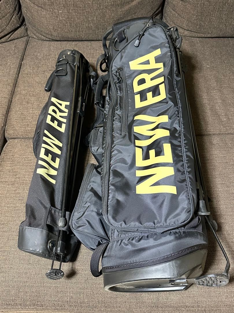 NEW ERAスタンド式キャディバッグ＆スタンドサブバッグセット！