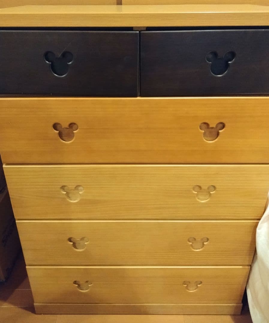 DISNEY★ミッキー5段チェスト★ファンタジーショップ
