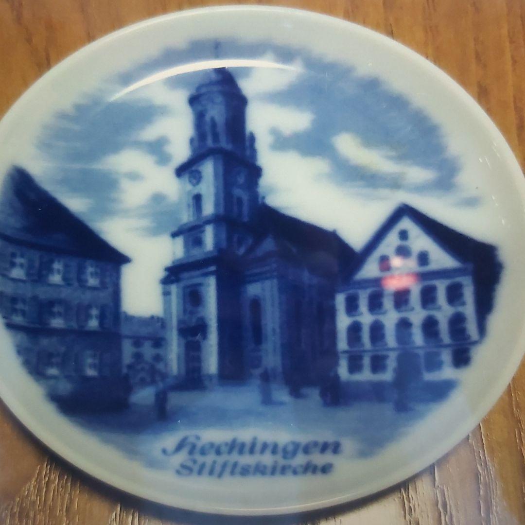 ドイツ カイザー Kaiser 絵皿 プレート 城 ドイツ製 レア品 5枚組