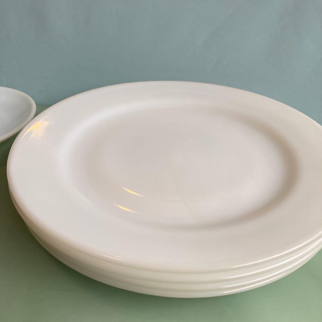 食器 HAZEL Ware 12pc WHITE LUNCHEON SET