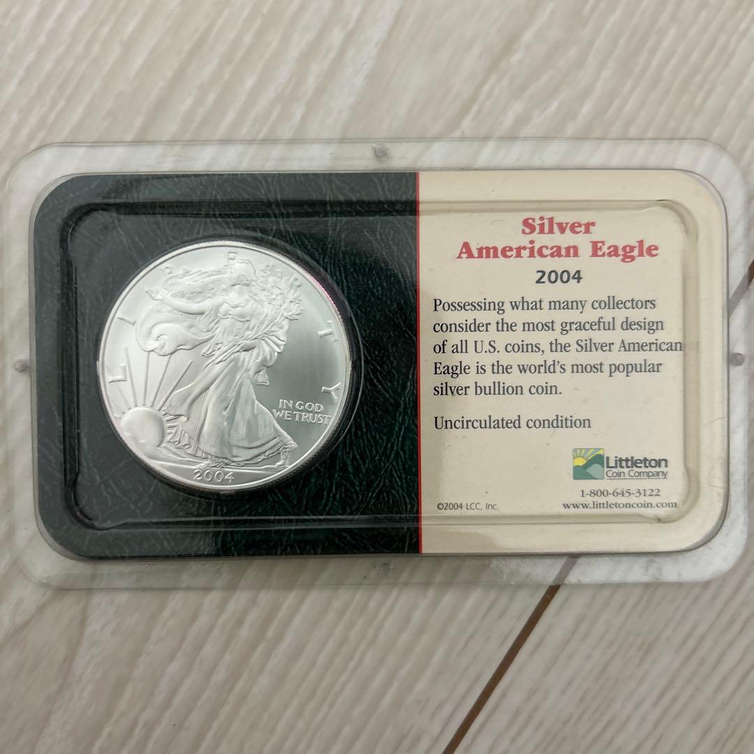シルバーアメリカンイーグル 2004年 未流通