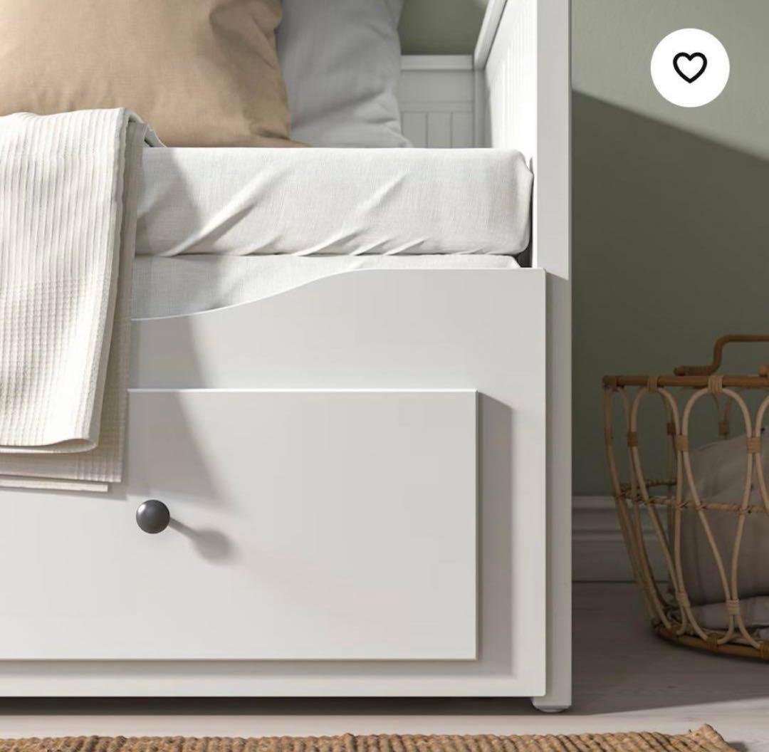 【美品】半年のみ使用　IKEA イケア　ヘムネス　ベッドフレーム