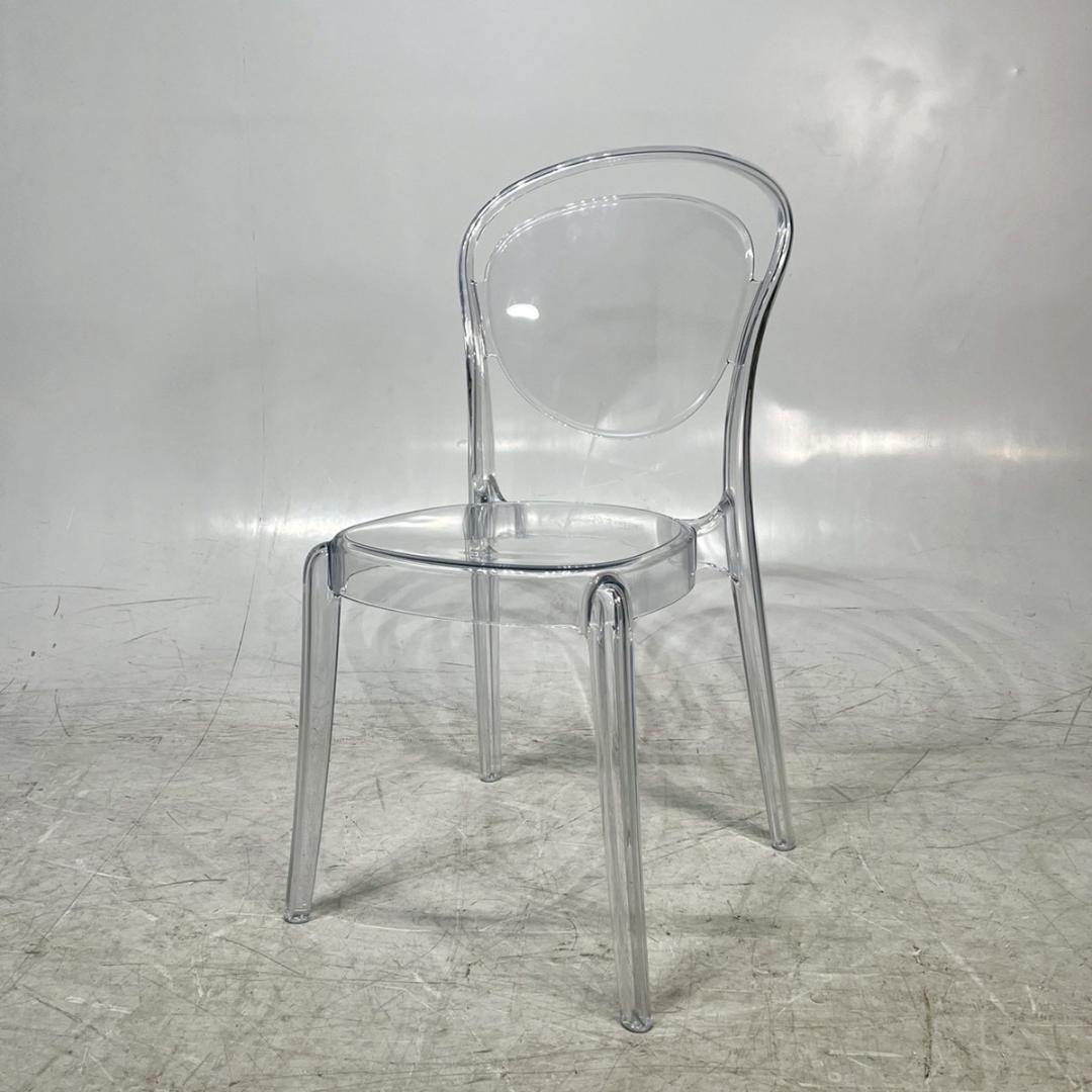 Calligaris カリガリス パリジェンヌ ダイニングチェア クリア 透明