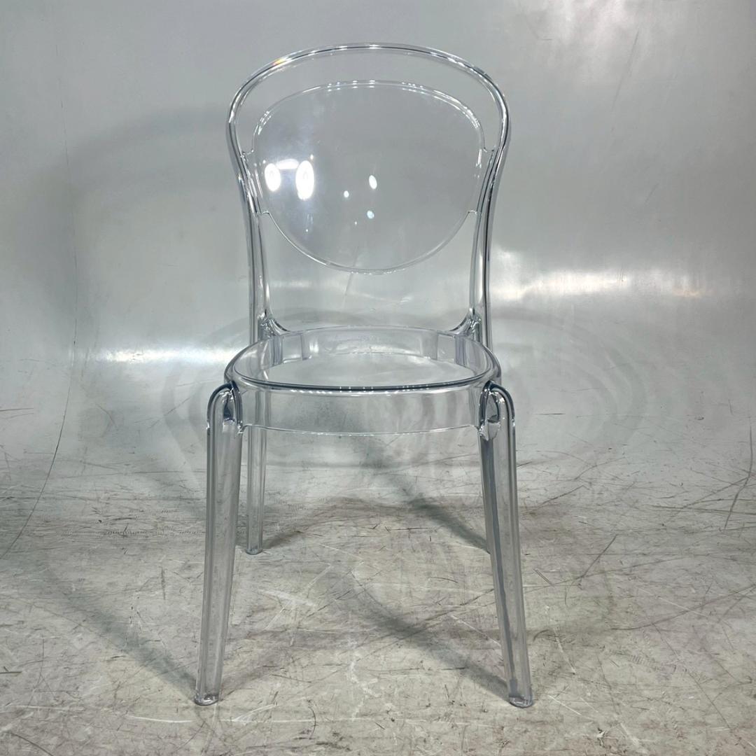 Calligaris カリガリス パリジェンヌ ダイニングチェア クリア 透明