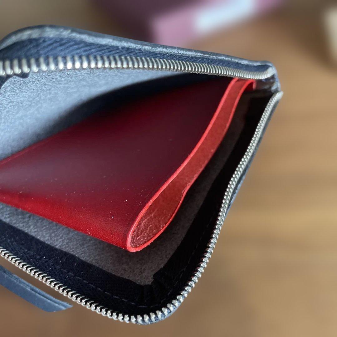 新品 紺 ホワイトハウスコックス 財布 マルチ ウォレット パース PURSE